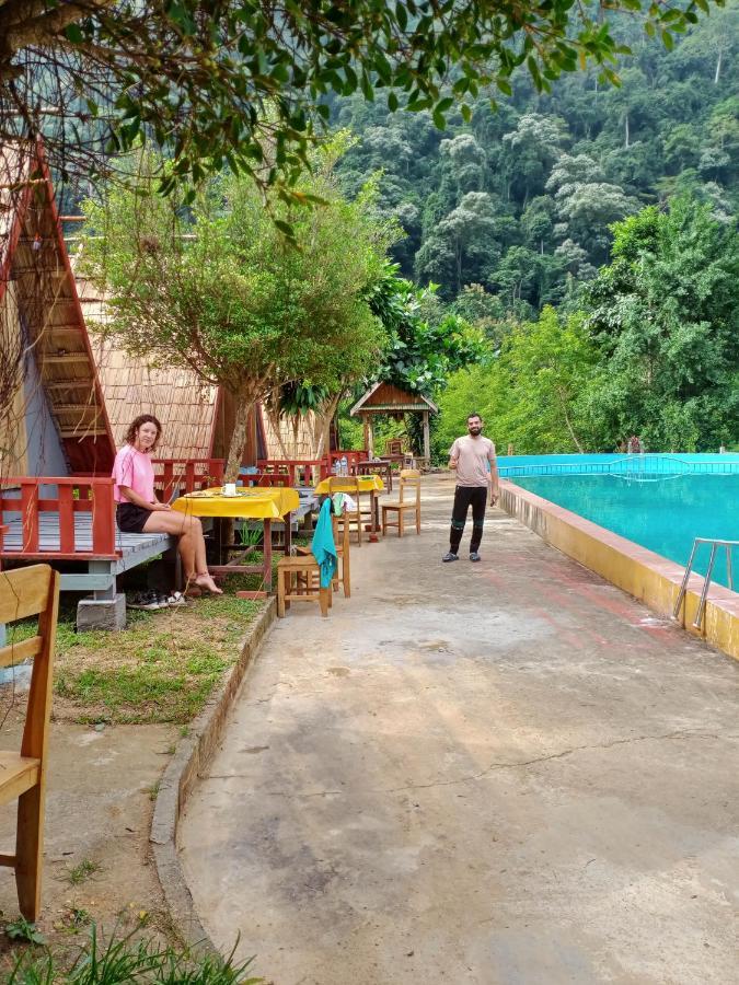 Готель Nongkhiaw Campingsite Swimming Pool Ban Phathok Екстер'єр фото